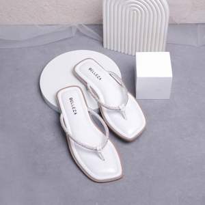 BELLEZA Sandal Flat SAFI BLACK | sendal jepit santai wanita | sandals pergi / rumah flats cewek perempuan beleza shoes official terbaru