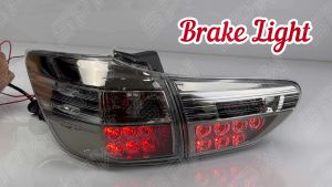 Toyota Wish ZGE10 (2009-2015) Albino Clear Vland Tail Lamp Tail Light Taillamp Taillight Vland Dynamic LED Daylight DRL Signal Brake Light Wish Facelift Taillamps Taillights (Facelift) 2009 2010 2011 2012 2013 2014 2015