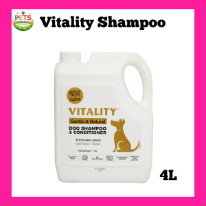 Vitality Gentle and Natural 4L Dog Shampoo & Conditioner