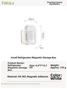 FaSoLa | Magnetic Wall-mounted Extendable Storage Box
