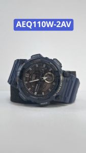 Casio Jam Tangan Pria AEQ-110W-2AVDF-R Digital Analog Navy