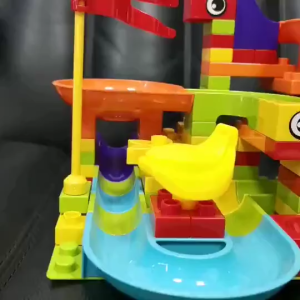 318pcs Marble Run Building Blocks Compatible Classic Large Block Maze Track Sets Big Blocks Educational STEM Toys for Toddlers