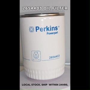 2654403 OIL FILTER ELEMENT [LOCAL STOCK. READY TO SHIP WITHIN 24HRS.] PERKINS ENGINE 1000 1100 EQUIVALENT- CATERPILLAR: 7W2327 2090036 F.G. WILSON: 10000-51233 996-555 901-102 JCB: 2100284 02/100284