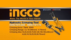 Tang Press Skun Hidrolik Hydraulic Crimping Tool 4-70mm INGCO HHCT0170