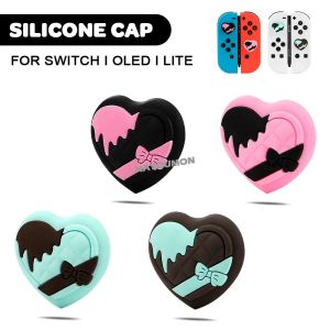 4PCS/Set For Switch 2 PS5/Switch/Lite/OLED Controller Silicone Soft Thumb Grips Joystick Cap Analog Stick Cover Gaming Accessory