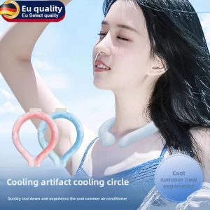 MONLEYTA | German Physical Cooling Ice Circle Summer Heat Relief Neck Ice Ring Sensation Cooling Neck Circle Lightweight Portable Cooling Accessory