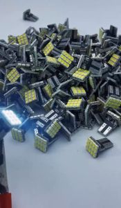 CAR ไฟหรี่ ไฟอ่านหนังสือ ไฟส่องป้ายทะเบียน มอเตอร์ไซค์ รถยนต์ ขั้วเสียบเล็ก T10-1210-12LED สีขาว 1-2วัน