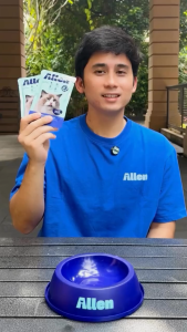 Allen pouch Tuna Red Meat 85gr 3pcs Makanan Kucing Basah Premium Dewasa Grain Free Omega 3