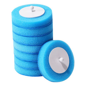 Long Handle Toilet Brush with 8PCS Disposable Replacement Head Cleaning Kit For Wall-mounted Bathroom Wc Accessories