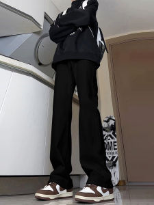 Men White Jeans Elastic Narrow Fit Flare