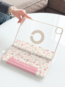 เคสป้องกัน iPadair6 2025 pro 11 นิ้ว สำหรับ Apple 10 แท็บเล็ต หมุนได้ 360 ดีไซน์แม่เหล็ก 9 ช่องโปร่งใส ป้องกันการงอ อะคริลิก Mini7 น้ำหนักเบา ไม่มีช่องใส่ปากกา 22 ชั้น