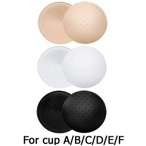 3คู่รอบ Bra แทรก (แสงและนุ่ม) ระบายอากาศและเย็บ Bra Pads สำหรับถ้วย A/b/c/d/e/f