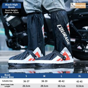 ZHENGYU | Waterproof Slip-resistant Durable Rain Shoe Covers