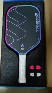 Pickleball Rackets Carbon Fiber T700 Pickleball Paddles Non-slip Grip USAPA Approved Frosted Surfa