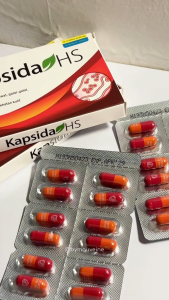 Kapsida HS Twinpack (12 Capsules x 2) Skin Care Supplement for Acne & Skin Problems | Black Seed Extract