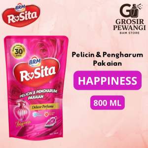 BRM Rosita BERKAH ROSITA MANDIRI Pelicin Dan Pengharum Pakaian Refill 900 ML