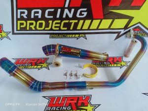 Knalpot Kou Mahachai Bisa pake laser nama juga Buat VixionSatriaFuSonicCb150RR15CBRTigerGSXDll