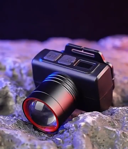 【FAST Delivery】Ipx4 Chống Nước 3 Chế Độ Chiếu Sáng Zoomable Type-c Sạc Đèn Pha LED Siêu Sáng Đa Năng Đèn Pha