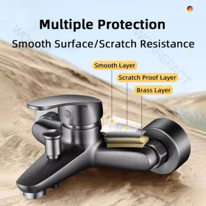 Home Hot and Cold Water Mixer Bath Shower Mixing Control for Valve Wall Mounted Shower Faucet Accessories Easy to Use