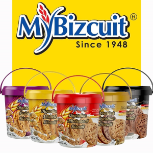 My Bizcuit Digestives Biscuit 400g (Wholemeal / Raisin / Choco / Malted) Cookies Cracker Biskut 饼干