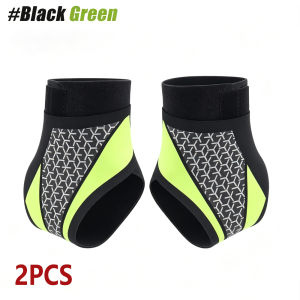 2PCS Ankle Compression Sleeve for ArthritisElastic Foot Support for Plantar FasciitisTendonitis Sports Recovery Men Women
