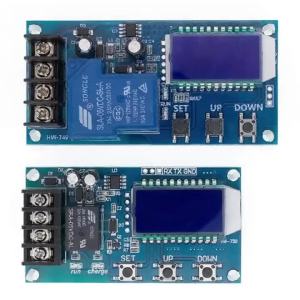 Estardyn 6-60V 30A/10A Solar Charge Controller Protection Board with Timer Capacity Indicator 12V/24V/36V/48V Lead-acid Battery