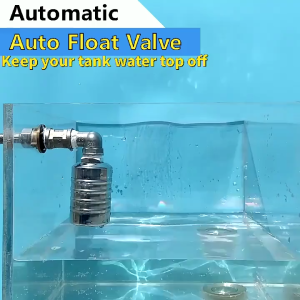 304 Stainless Steel Float Valve Automatic Water Level Control Valve Auto Shut Off Ball Mini Float Valve for Water Tank Stainless Steel Floating Ball Valve Automatic Water Level Control Valve Float Valve Water Tank Waterproof Shutoff Valve