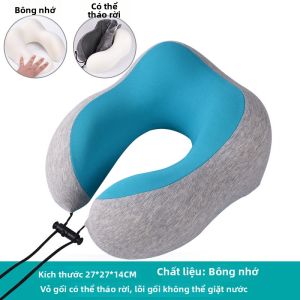 Gối Hỗ Trợ Cổ Khi Đi Máy Bay Bằng Foam Nhớ Hình