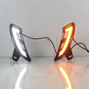ROMADA | 2PCS For Toyota Land Cruiser 250 Prado LC250 2024 2025 LED DRL Daytime Running Light Daylights lamp With Turn Signal Lamp