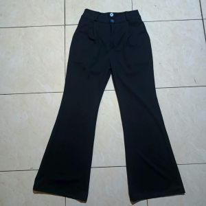 ORO PANTS SEMI WOL PREMIUM QC TOP - Celana Kulot Wanita Terbaru 2024 | Celana Kerja Wanita Kulot highwaist Bahan Semi Woll