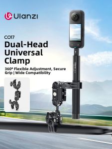 Ulanzi | Dual Head 360 Degrees Flexible Strong Clamp for Camera