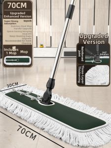 Dust-Picking Wet & Dry Commercial Flat Mop