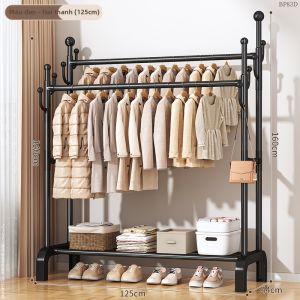 MENGSIYUAN | Giá Đựng Quần Áo Trong Nhà Dễ Lắp Ráp Chắc Chắn