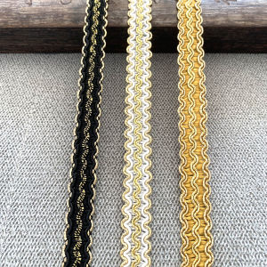 5m/16.4ft Each Pack Wide 1.4cm Laces Trim Ribbons Webbing Centiped Clothing Sewing Accessory Craft DIY Gift Christmas Decoration