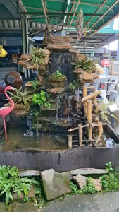 น้ำตกหินแท้จำลอง: ธาราธรรมชาติ มอบความร่มเย็นและเสียงน้ำรินผ่อนคลายในบ้านคุณ