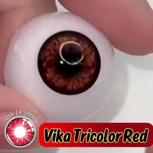 UYAAI | UYAAI Cosplay Kính Áp Tròng Màu Đỏ Hồng Xanh Tự Nhiên Hiệu Ứng Màu Sắc Cao Hàng Năm Dùng Một Lần HEMA Tròng Kính Cho Tiệc Halloween
