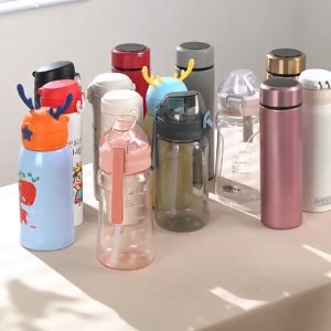 Acrylic Stackable Water Bottle Wine Holder Storage Rack Transparent Kitchen Organizer Refrigerator Kitchen Utensil