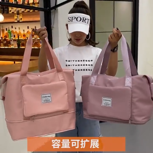 Tote/ Yoga/ Gym/ Travel Bag: Expandable Foldable Large Capacity Lightweight and Waterproof