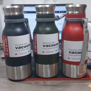 Bình nước giũ nhiệt Inox 316 -650ml phong cách thể thao Vacuum bottle giữ nhiệt đến 15h