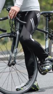 WOSAWE Nam Quần Đi Xe Đạp Độ Đàn Hồi Cao Thoáng Khí Chống Sốc Phản Quang Xe Đạp Thể Thao Chặt 4D Đệm