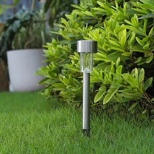 Solar lawn lamp outdoor garden balcony ground plug lamp Solar Light Waterproof For Energy Saving Green Tech On Deck Stairs Step Fence Yard Garden Lampu Solar LED Railing Light  Wall  - LITTLE THINGY