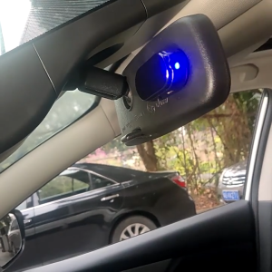 Joysync Solar-Powered LED Car Warning Light - Wireless Easy Install 1pc Red Flashing Anti-Theft Light for Night Parking