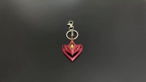 Bandai | Game Genshin Impact Tartaglia Yasha Xiao Mask Keychain Fashion Witchs Heart Keyrings Cosplay Gifts