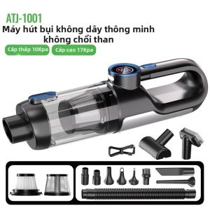 ROMADA | Máy Hút Bụi Ô Tô 2-trong-1 Cầm Tay Không Chổi Than Có Thể Sạc Động Lực Mạnh