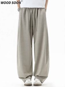 Wood soon | American Style Breathable Wide-leg Casual Pants