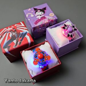 KADO - Jam tangan anak perempuan kuromi dan cinnamoroll