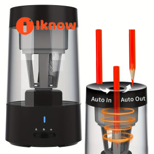 Tôi biết hoàn toàn gọt bút chì tự động tự động Bút mài máy gọt bút chì có thể sạc lại học sinh tiểu học bút chì mài bút chì mài