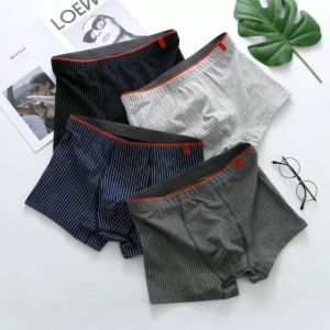 Quần Lót Nam [COMBO 4] Quần Boxer Nam Chất Liệu Vải Cotton Siêu Mát Thấm Hút
