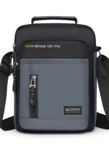 Túi Đeo Vai Đơn Thời Trang Thường Ngày Cho Nam Túi Đeo Chéo Thể Thao Nhỏ Du Lịch Túi Đeo Vai Mềm Màu Trơn Túi Đeo Vai Đơn Cho Thanh Thiếu Niên