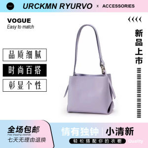 กระเป๋าถือหนังนิ่ม ZAR FENDEN ความจุขนาดใหญ่ กระเป๋าสะพายไหล่ข้างเดียวสำหรับผู้หญิง กระเป๋าถือทรงถังแบบใหม่ปี 2025 กระเป๋าสะพายข้างหนังนิ่ม